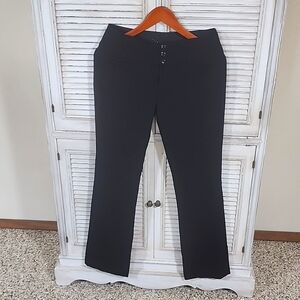 hollywould Size 5 Black Dress Pants